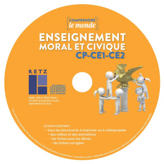 Enseignement moral et civique CP-CE1-CE2 (+ DVD-Rom)