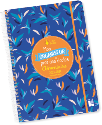 Agenda de prof des écoles 2023-2024: Organisateur Enseignant Semainier |  Planifier et organiser l'année scolaire 2023-2024 | 2 Pages = 1 Semaine |  12