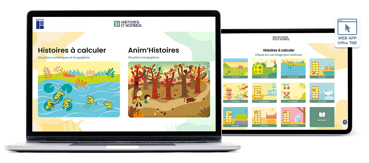 Web App Histoires et nombres