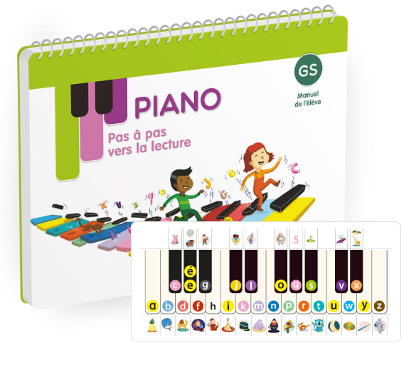 Piano GS, pour un apprentissage progressif de la lecture et de l'écriture  en maternelle