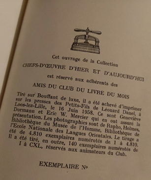 Amis du Club, livre du mois