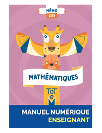 Manuel numérique Enseignant - Mémo CE1