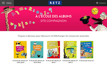 Méthode de lecture - A l'école des albums - le site compagnon Retz réservé aux enseignants