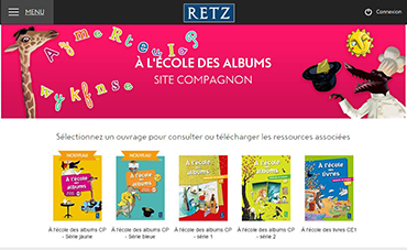 Méthode de lecture - A l'école des albums - le site compagnon Retz réservé aux enseignants