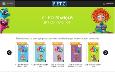 Méthode d'étude de la langue - CLEO français - le site compagnon Retz réservé aux enseignants