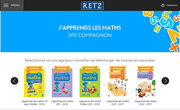 Méthode de maths - J'apprends les maths - le site compagnon Retz réservé aux enseignants