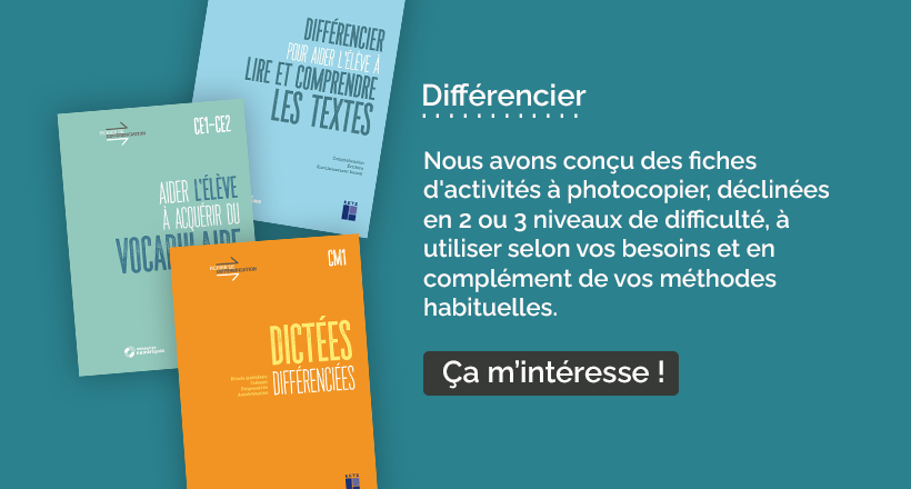 Fichiers de différenciation éditions Retz