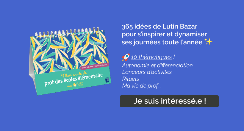 365 idées de Lutin Bazar pour s'inspirer et dynamiser ses journées toute l'année !