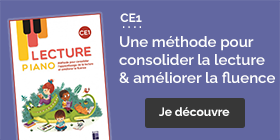 Ouvrage Méthode Lecture Piano CE1 manuel élève