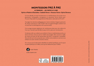 Montessori Pas à Pas : Le français, Les maths 6-12 ans