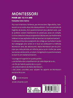 Montessori pour les 12-15 ans