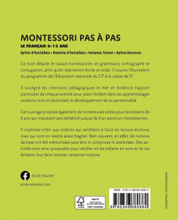 Montessori Pas à Pas : Le français 6-12 ans
