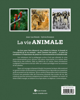 Montessori Pas à Pas : La vie animale 6-12 ans