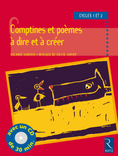 Comptines et poèmes à dire et à créer (+ CD) 