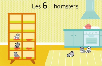 5, 6, 7, 8, 9, 10 avec les animaux de la maison