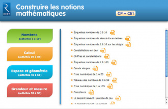 Construire les notions mathématiques (+ CD-Rom) - nouvelle édition conforme aux programmes 2016