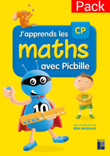 J'apprends les maths avec Picbille CP - Pack de 10 fichiers