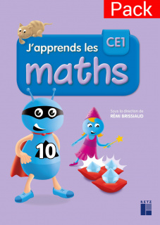 J'apprends les maths CE1 -  Pack de 10 fichiers