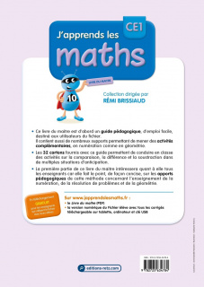 J'apprends les maths CE1 - Guide pédagogique