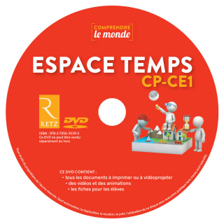 Espace Temps CP-CE1 (+ DVD-Rom)