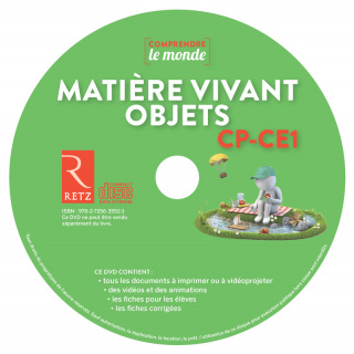 Matière, Vivant, Objets CP-CE1 (+ CD-Rom)