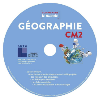Géographie CM2 (+ CD-Rom) - Nouvelle édition avec évaluations