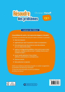 Résoudre des problèmes - Cahier de l'élève CE1