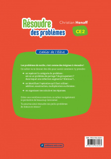 Résoudre des problèmes - Cahier de l'élève CE2
