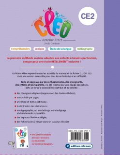 CLÉO CE2 - Dys / École inclusive - Fichier d'entrainement