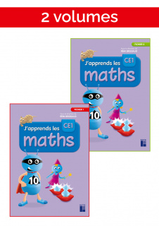 J'apprends les maths CE1 - Fichier en 2 volumes