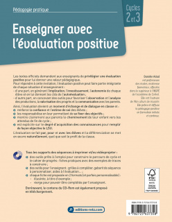 Enseigner avec l'évaluation positive Cycles 2 et 3 (+ CD-Rom/téléchargement)