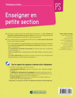 Enseigner en petite section (+ CD-Rom/Téléchargement)