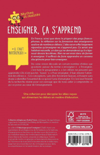 Enseigner, ça s'apprend