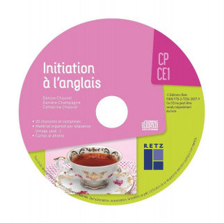 Initiation à l'anglais CP/CE1 (+ CD-Rom / Téléchargement)