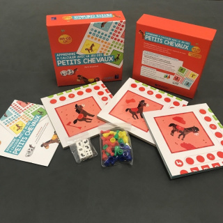 Apprendre à calculer avec le jeu des petits chevaux MS-GS-CP