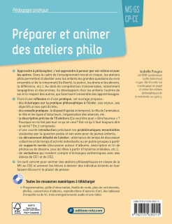 Préparer et animer des ateliers philo MS-GS-CP-CE (+ ressources numériques)