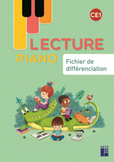 Lecture Piano CP - Manuel de l'élève - Ouvrage papier