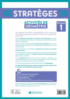 Activités de géométrie Niveau 1 - CP-CE1 (+ ressources numériques)