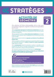 Activités de géométrie - Niveau 2 - CE1-CE2-CM1 (+ ressources numériques)