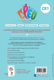 CLÉO CE1 - Dys / École inclusive - Fichier d'entrainement 