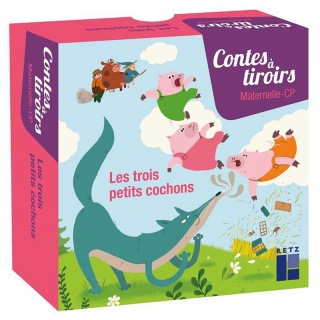 Les trois petits cochons - Contes à tiroirs Maternelle-CP