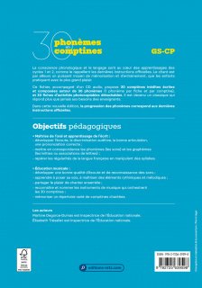 30 phonèmes en 30 comptines GS-CP (+ ressources numériques)