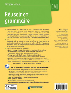 Réussir en grammaire au CM1 (+ ressources numériques)