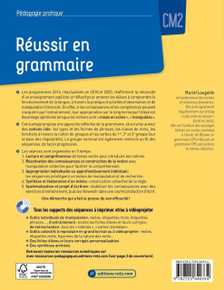 Réussir en grammaire au CM2 (+ ressources numériques)