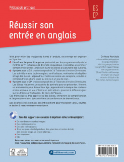 Réussir son entrée en anglais GS-CP (+ ressources numériques)