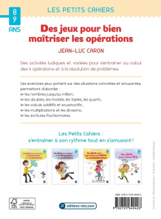 Des jeux pour bien maîtriser les opérations - 8-9 ans