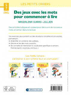 Mes jeux de lecture ; CP-CE1 ; 40 jeux pour apprendre à lire en s'amusant