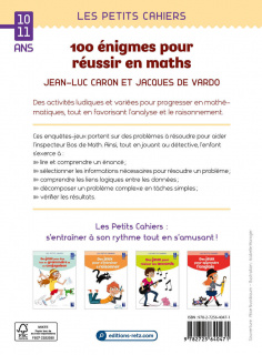 100 énigmes pour réussir en maths - 10-11 ans