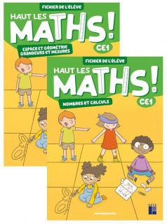 Haut les maths ! CE1 - Fichier de l'élève en 2 volumes