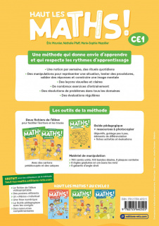 Haut les maths ! CE1 - Guide pédagogique + ressources à photocopier